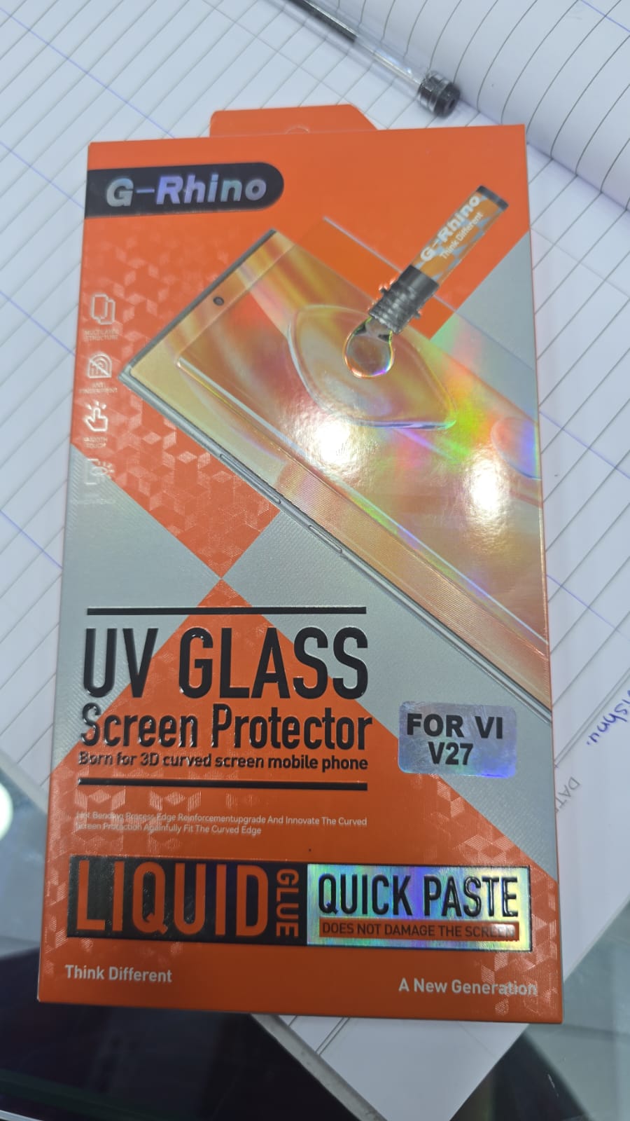 UV glass G-Rhino (30 second)