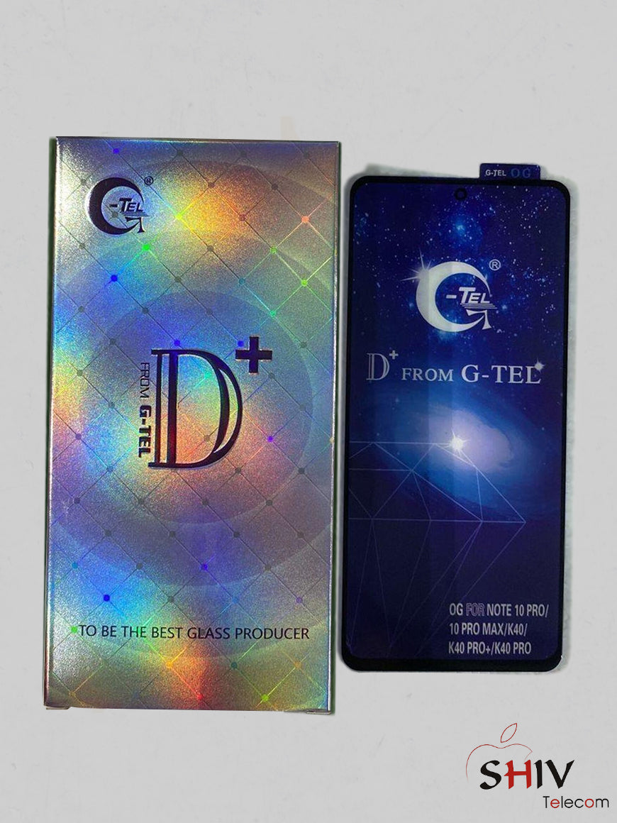 D+ Tempered glass